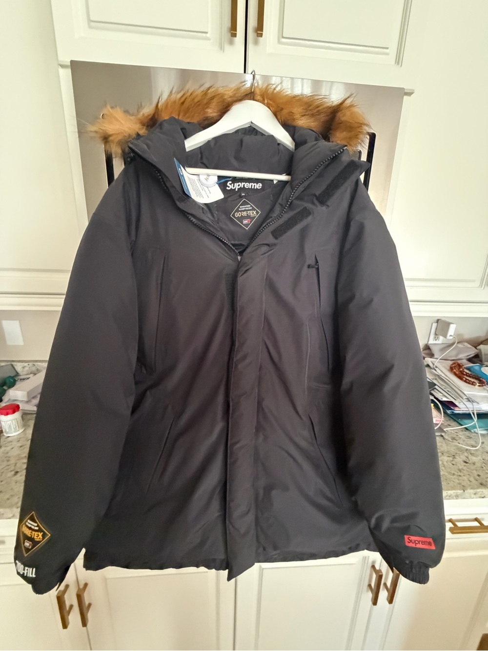 SUPREME 700 PRO DOWN JACKET GORETEX RET $1400 EXPEDITION GRADE MENS XL MINT COND